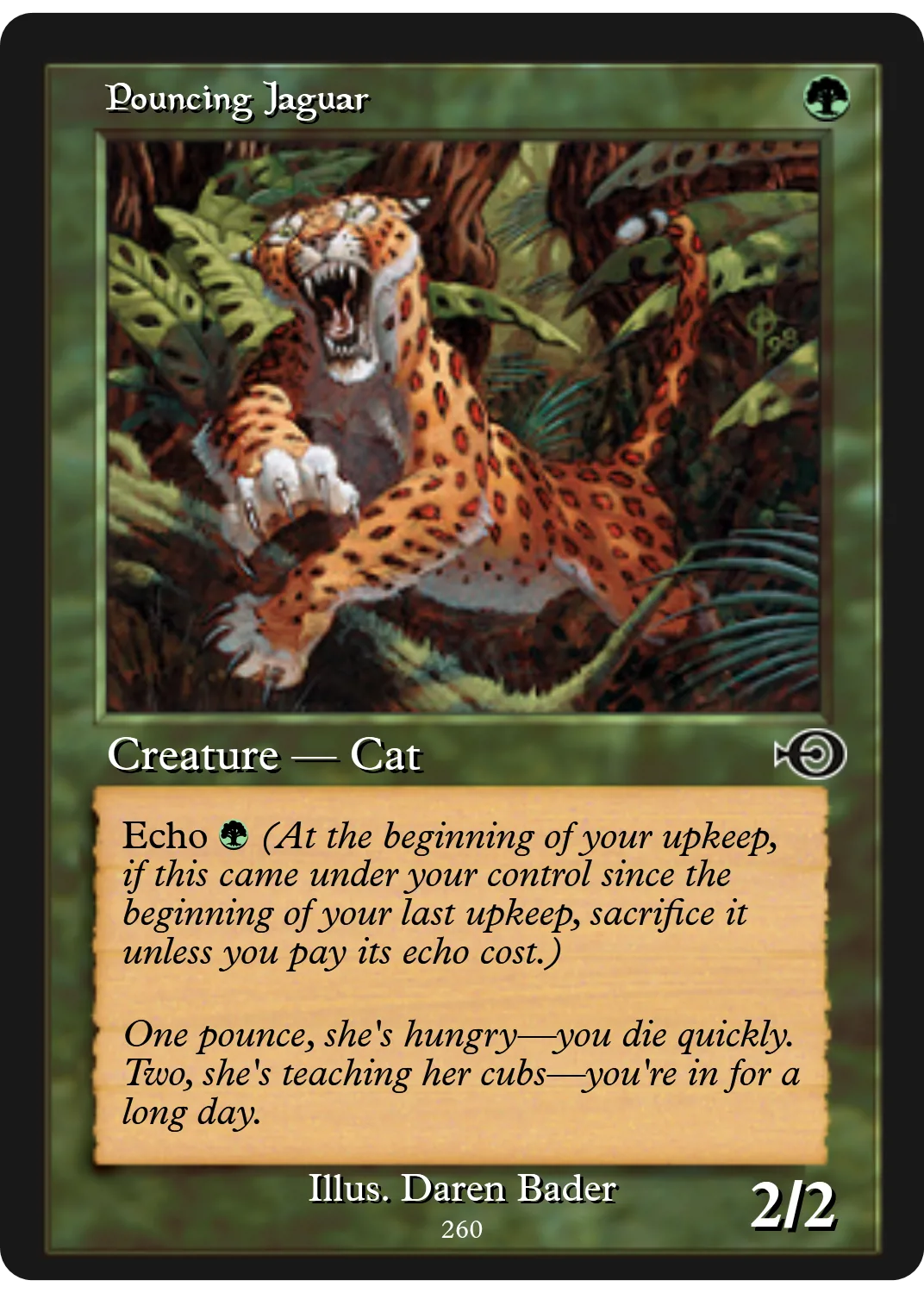 Pouncing Jaguar