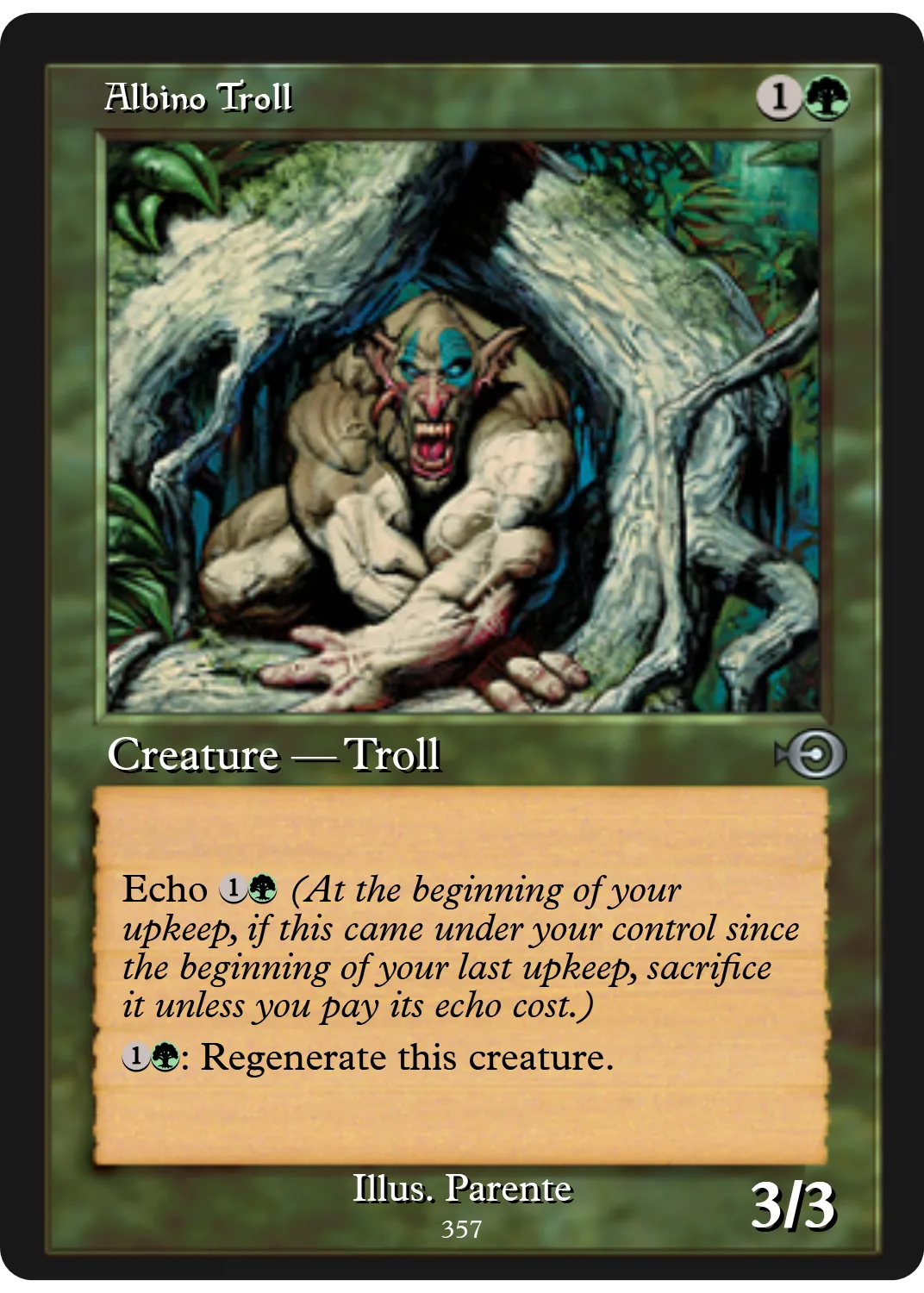 Albino Troll