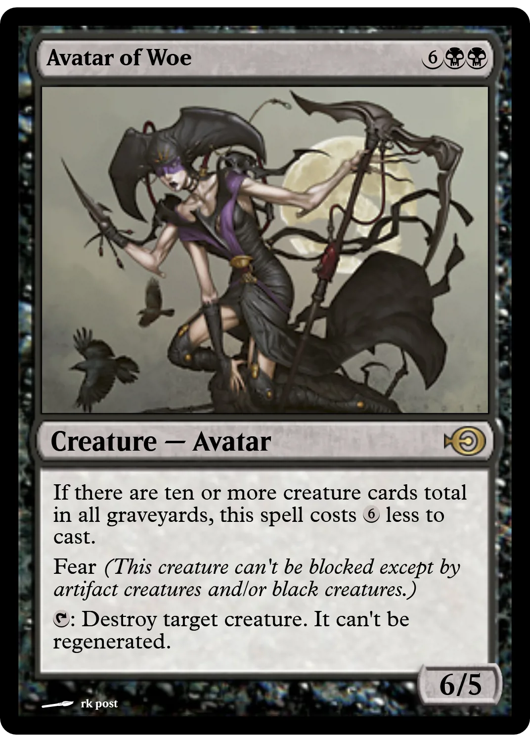 Avatar of Woe