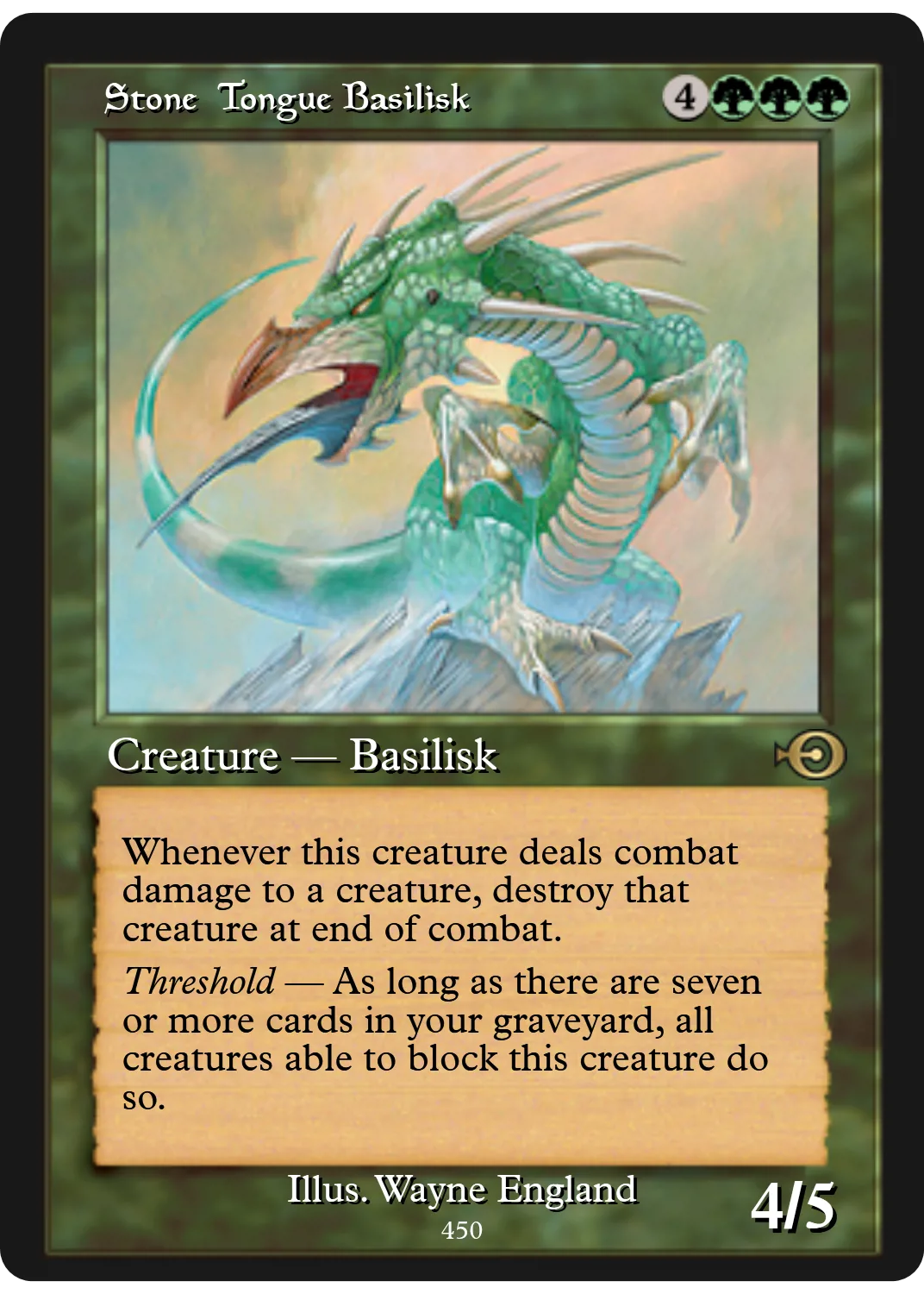 Stone-Tongue Basilisk