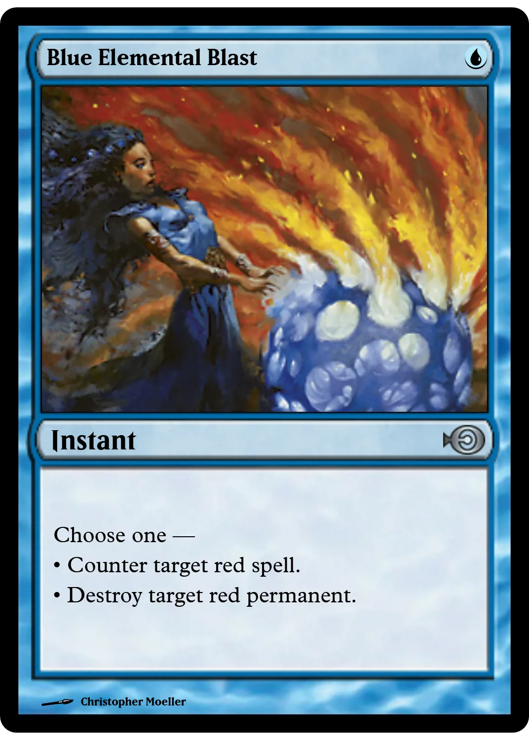 Blue Elemental Blast