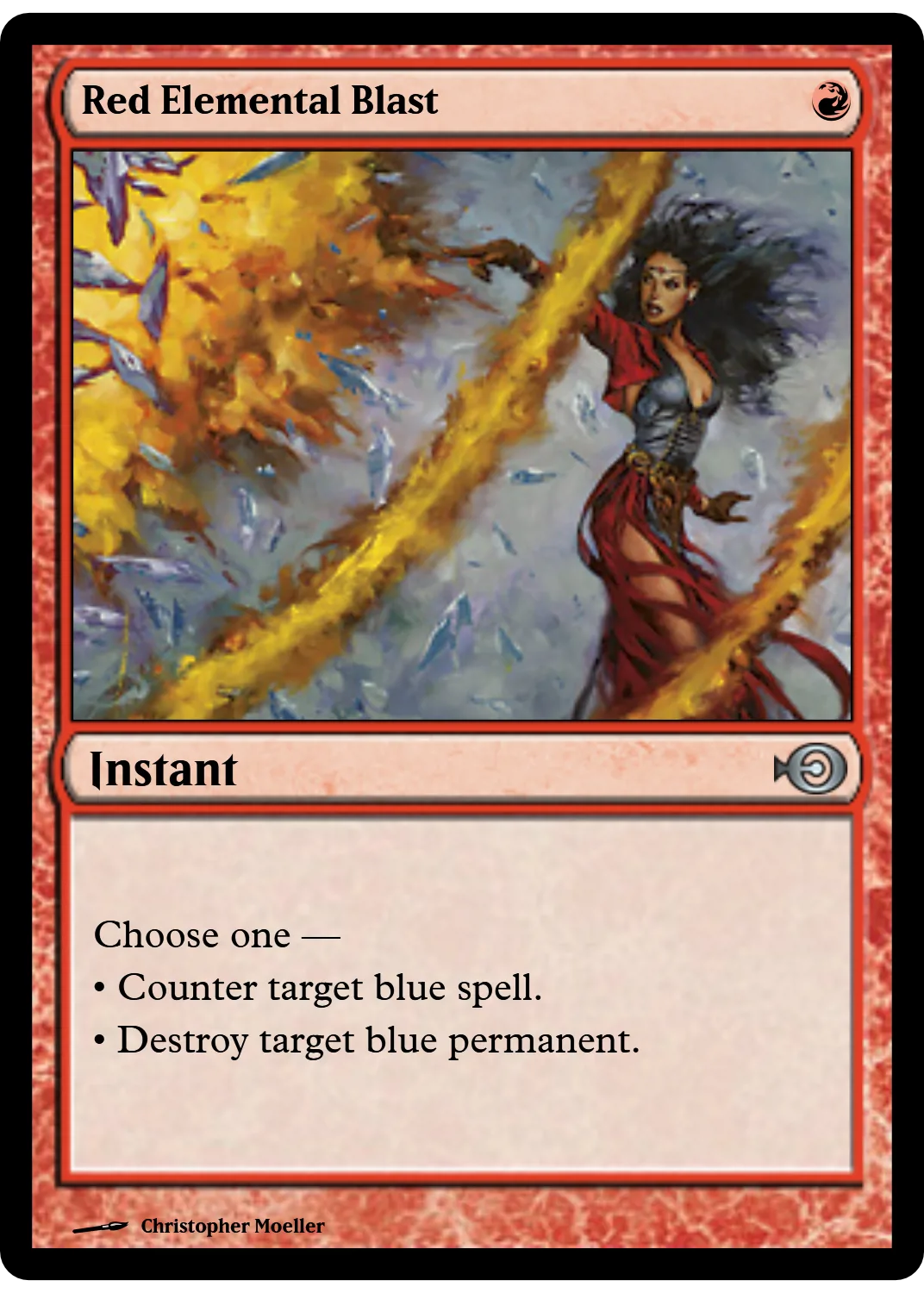 Red Elemental Blast