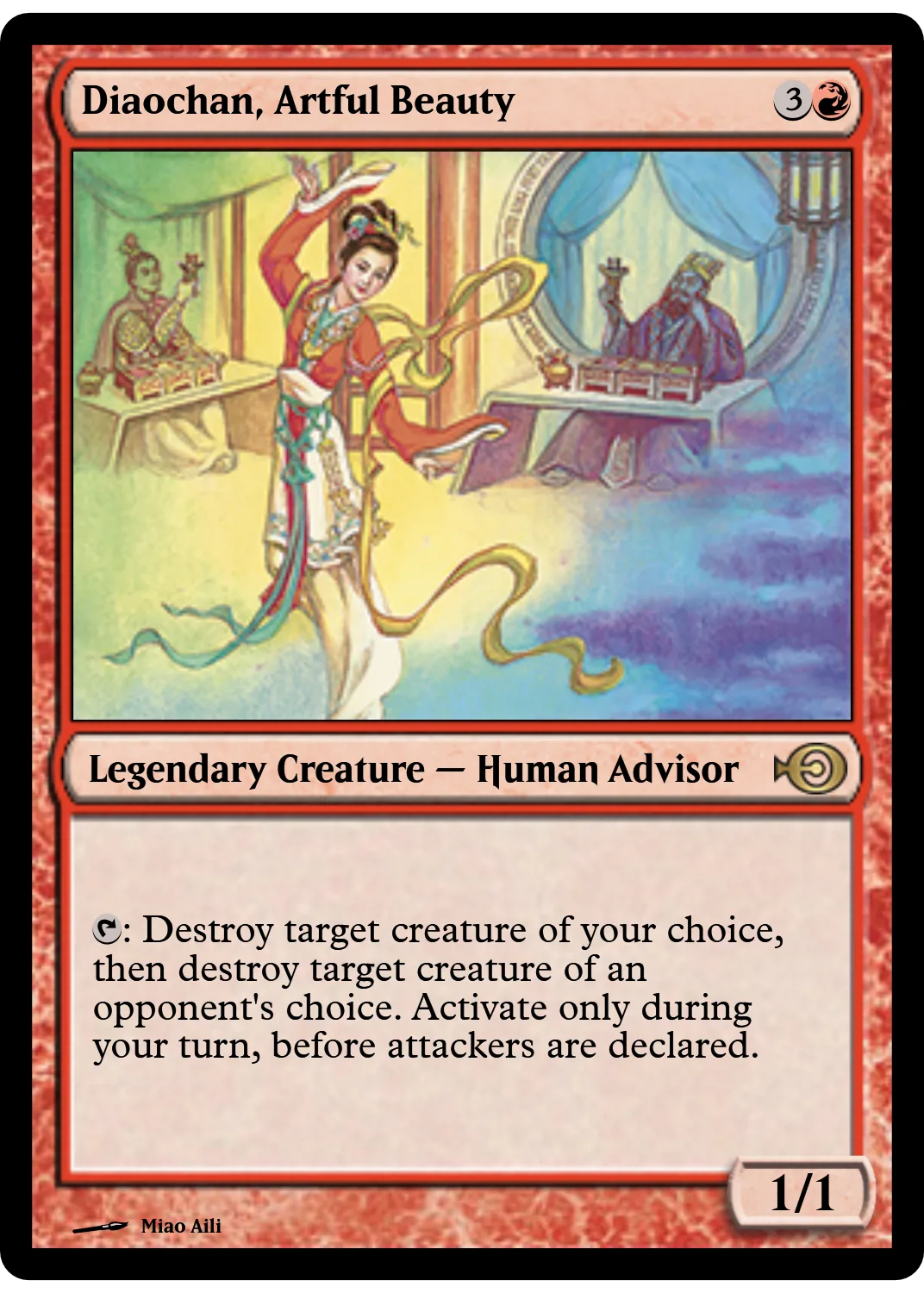 Diaochan, Artful Beauty
