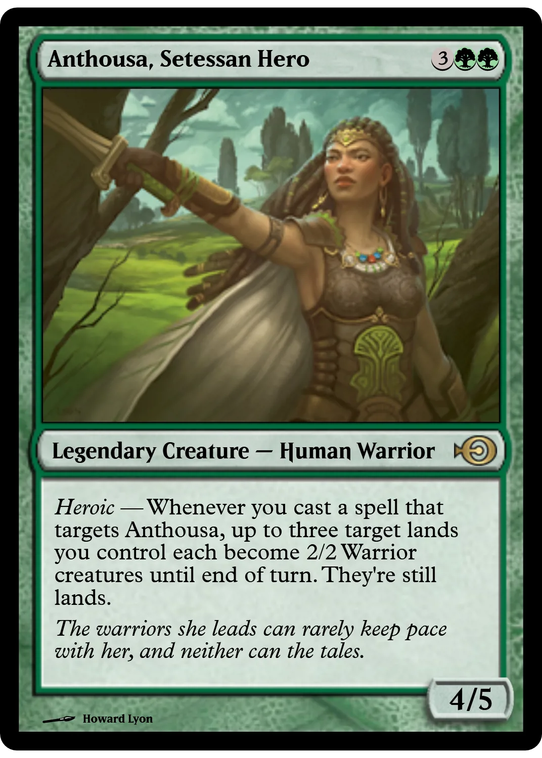 Anthousa, Setessan Hero