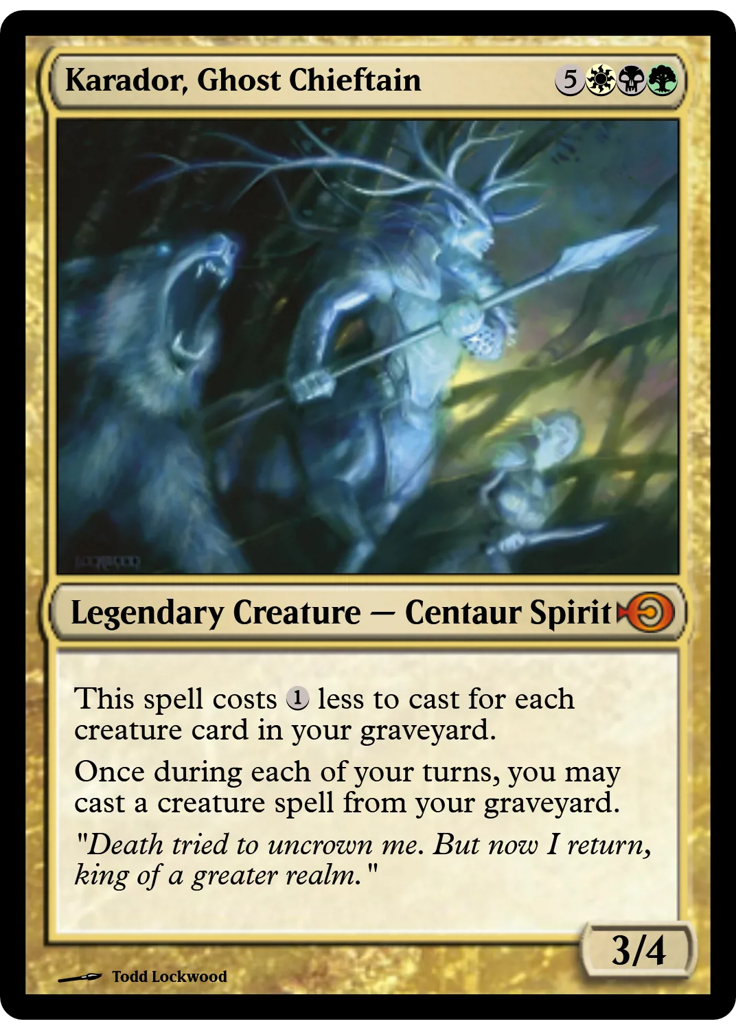 Karador, Ghost Chieftain