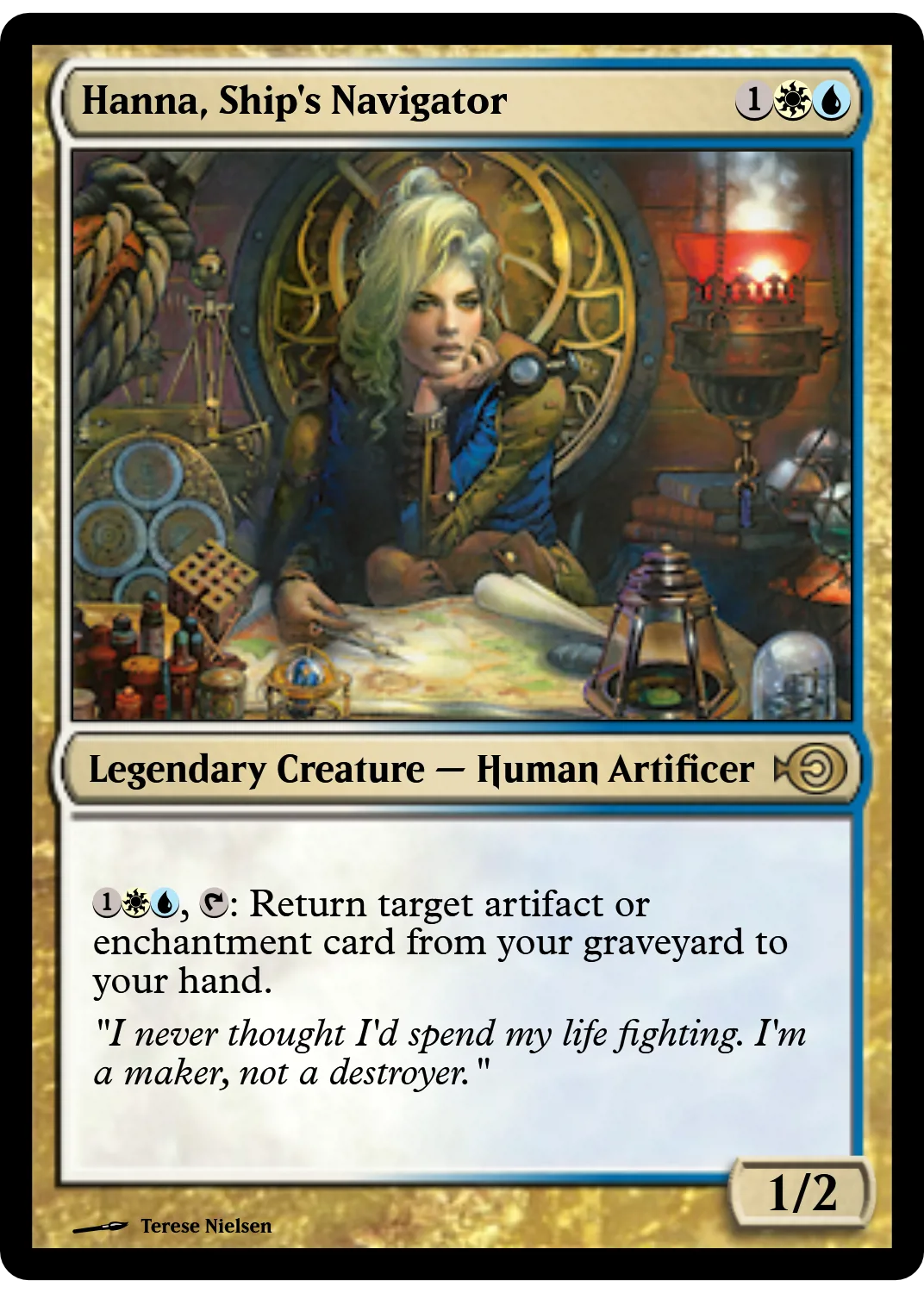 Hanna, Ship's Navigator