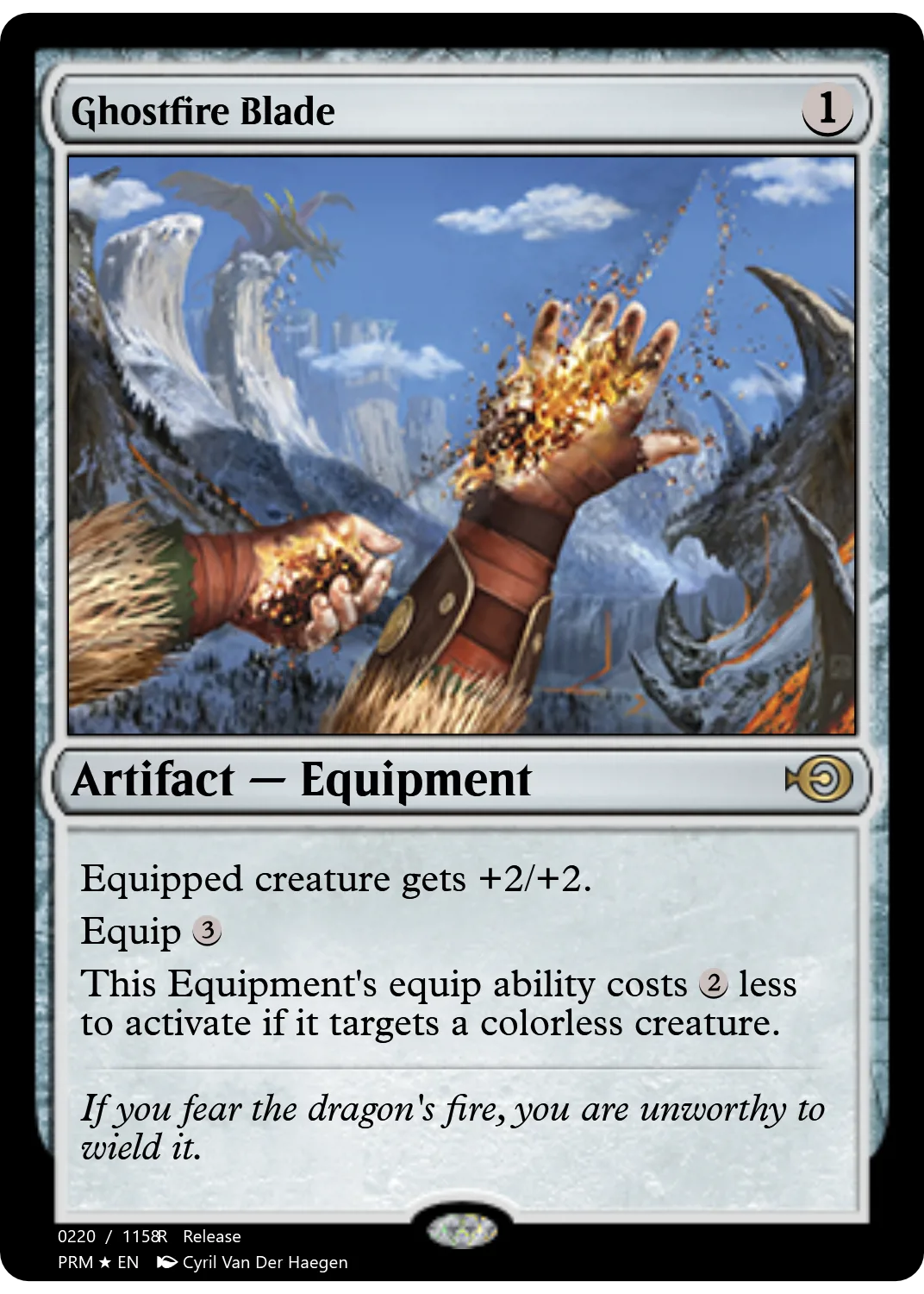 Ghostfire Blade