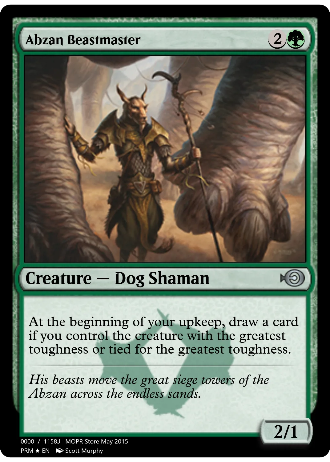 Abzan Beastmaster