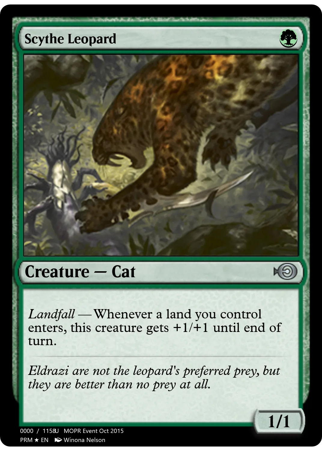 Scythe Leopard