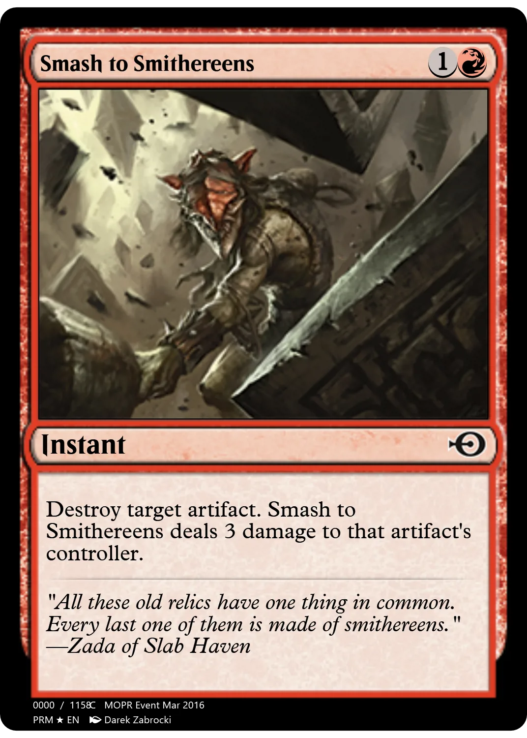 Smash to Smithereens