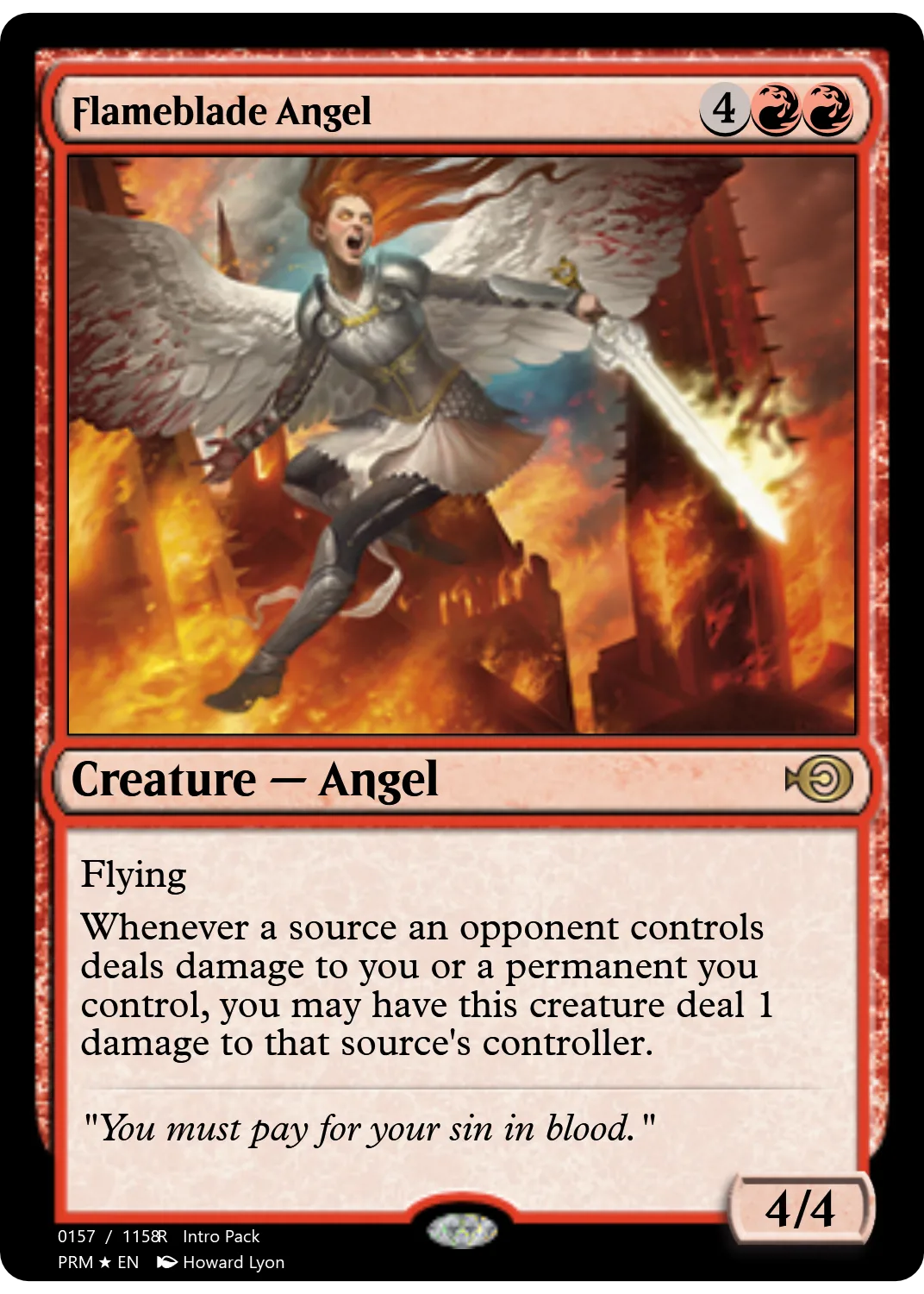 Flameblade Angel
