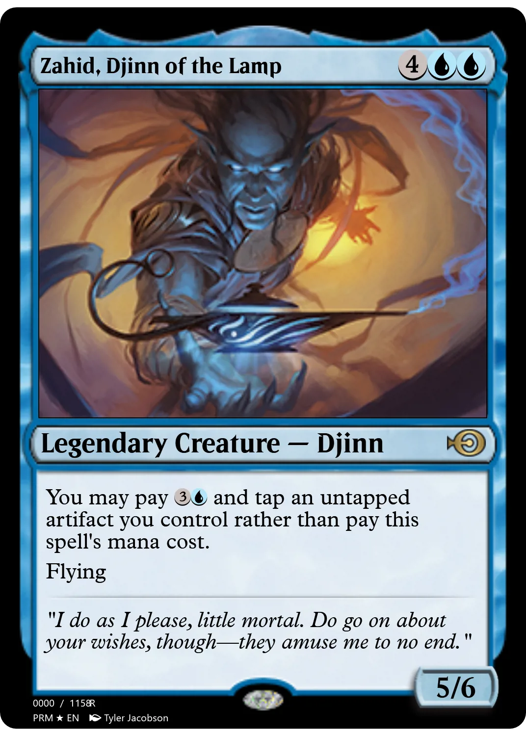 Zahid, Djinn of the Lamp