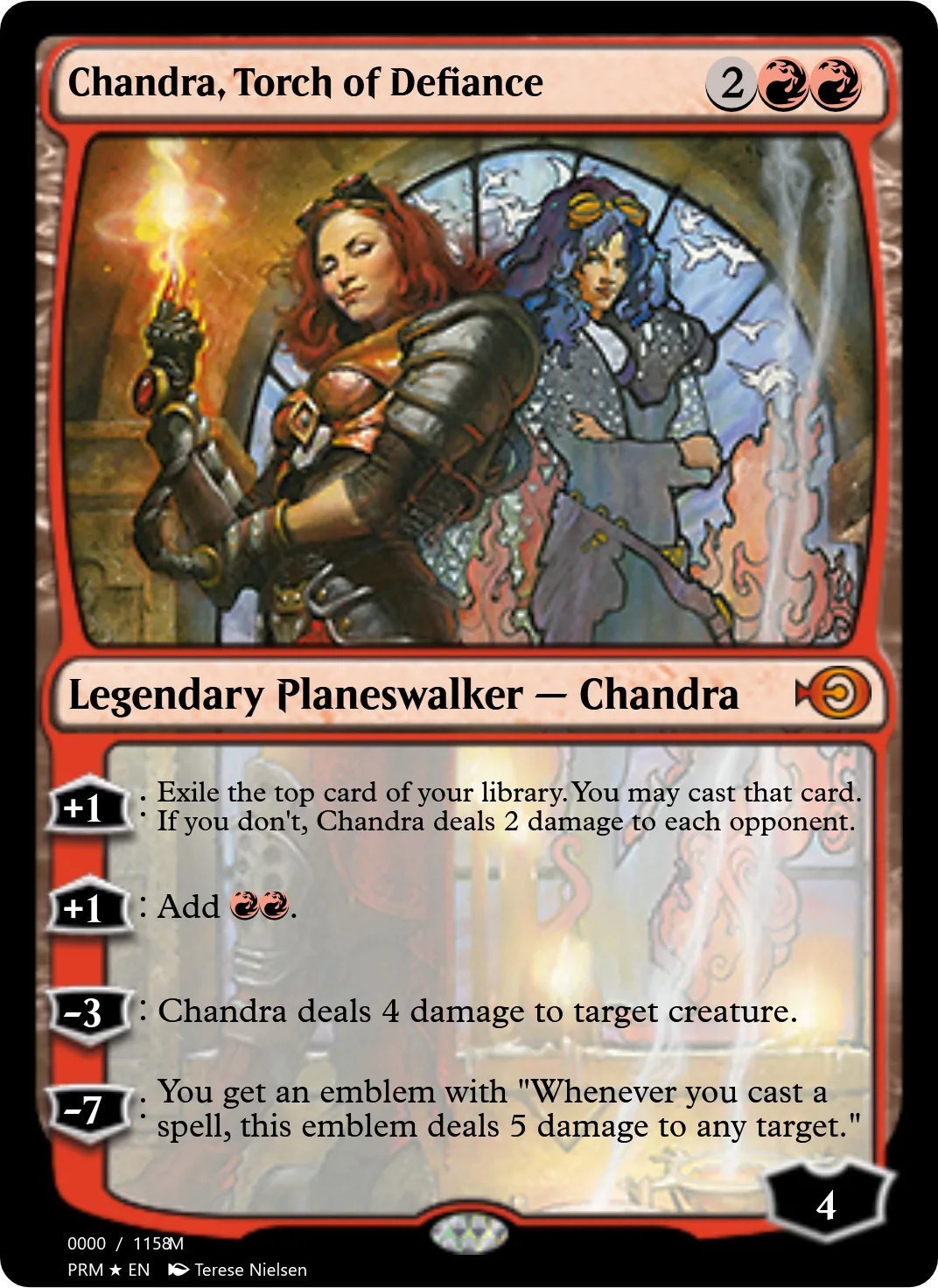 Chandra, Torch of Defiance