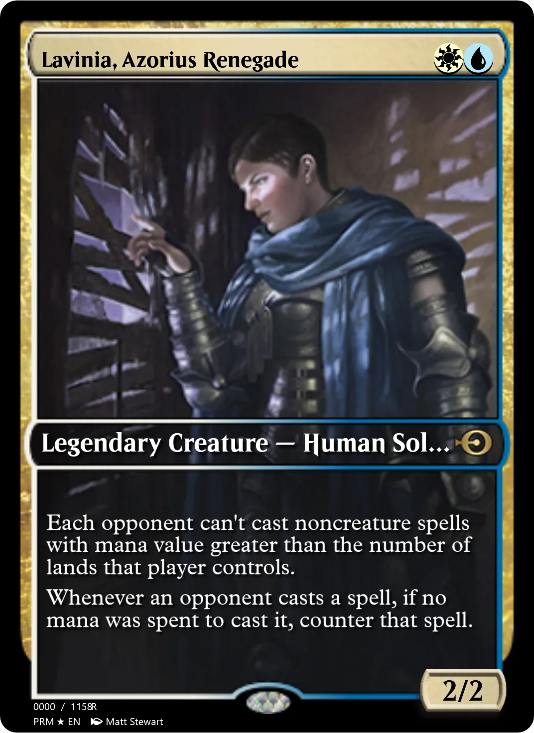 Lavinia, Azorius Renegade