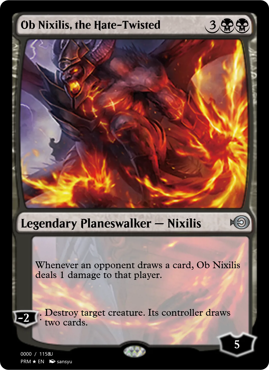 Ob Nixilis, the Hate-Twisted