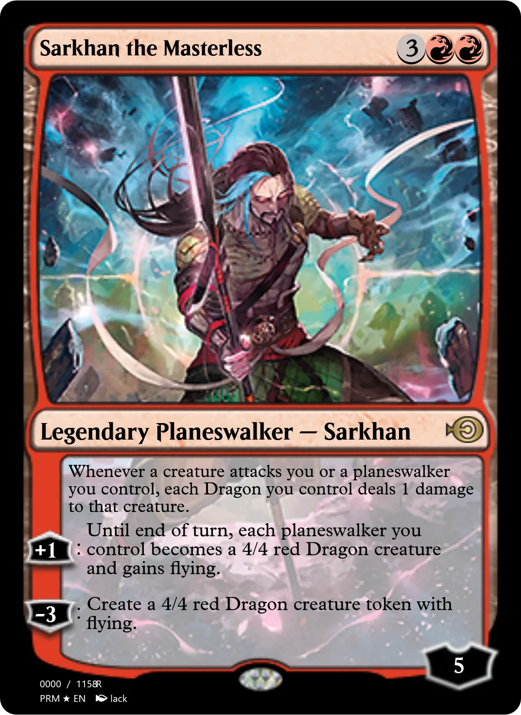Sarkhan the Masterless