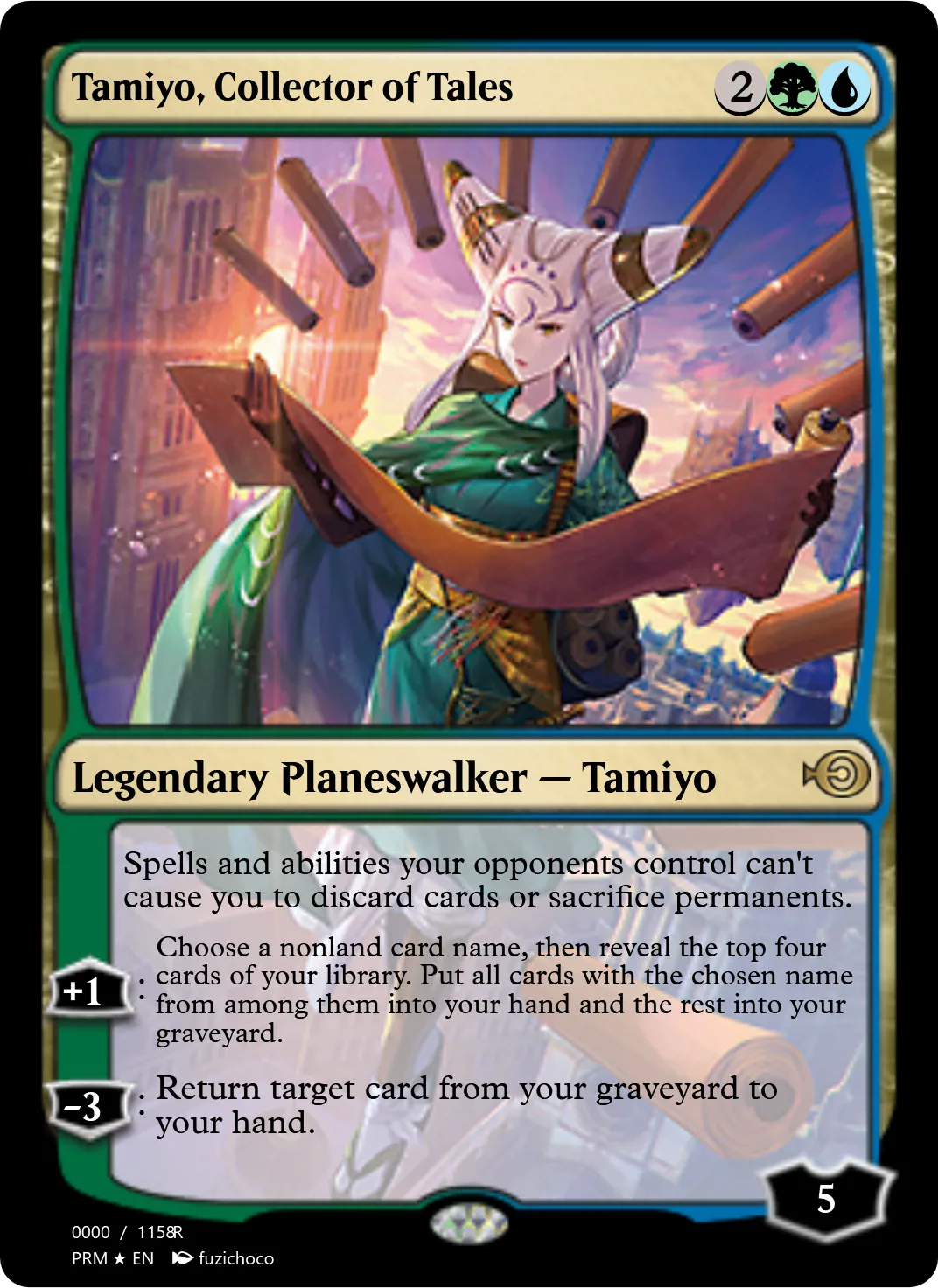 Tamiyo, Collector of Tales