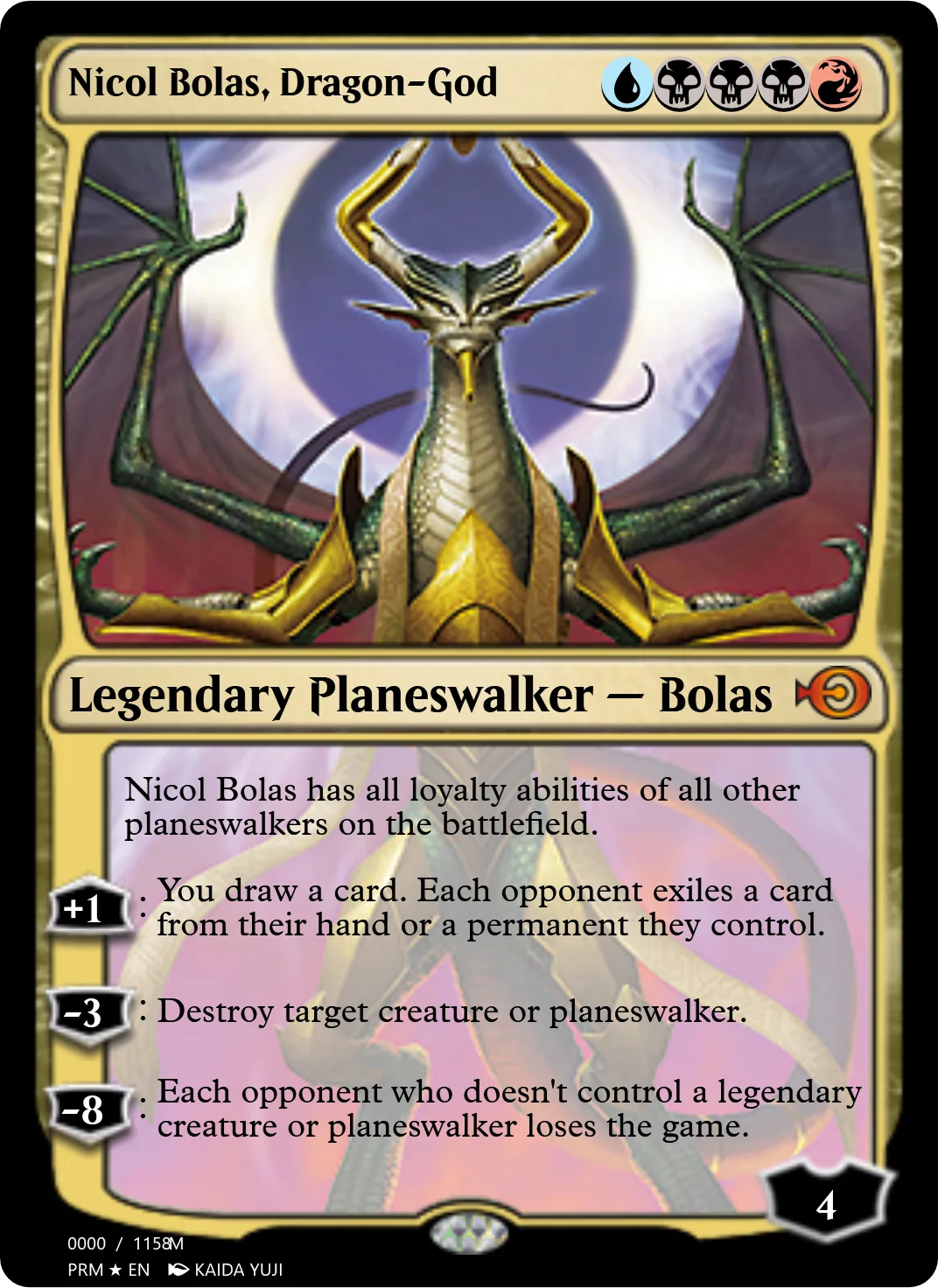 Nicol Bolas, Dragon-God