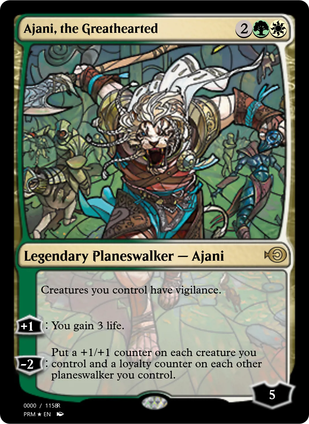 Ajani, the Greathearted