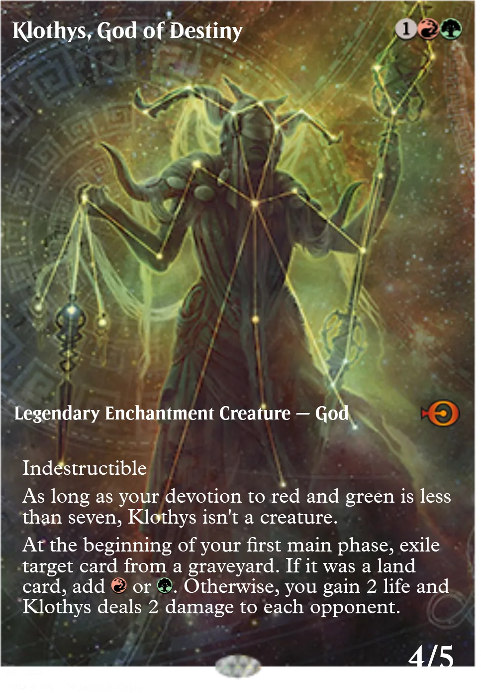 Klothys, God of Destiny