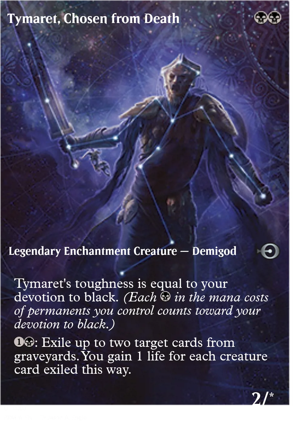 Tymaret, Chosen from Death