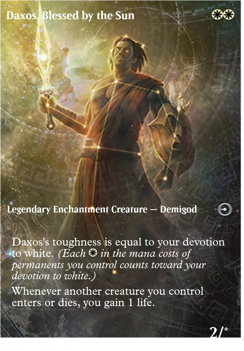 Daxos, Blessed by the Sun