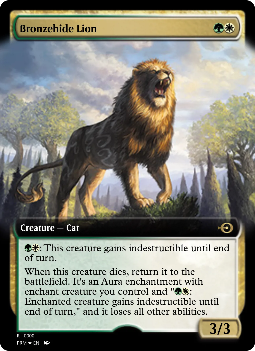 Bronzehide Lion
