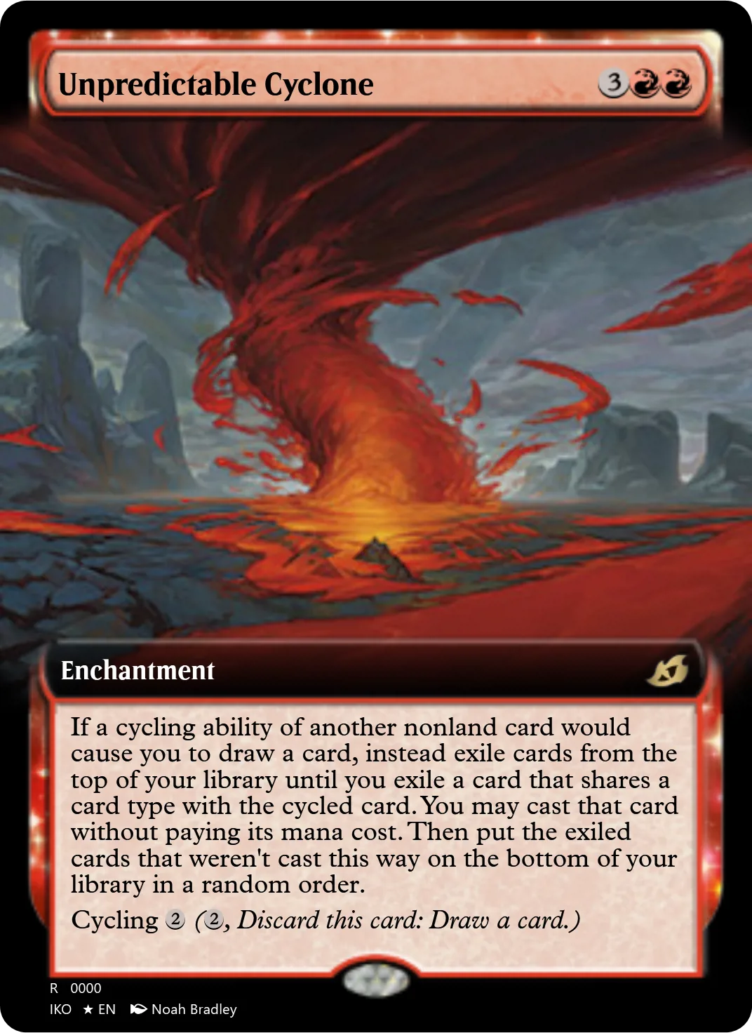 Unpredictable Cyclone