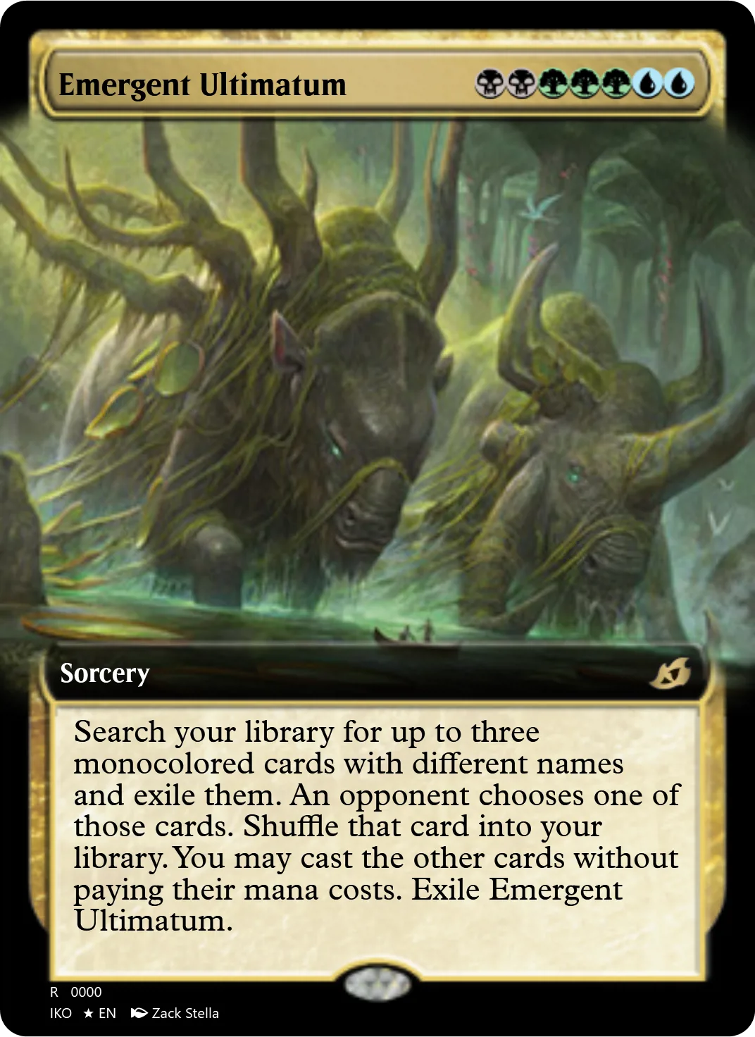 Emergent Ultimatum