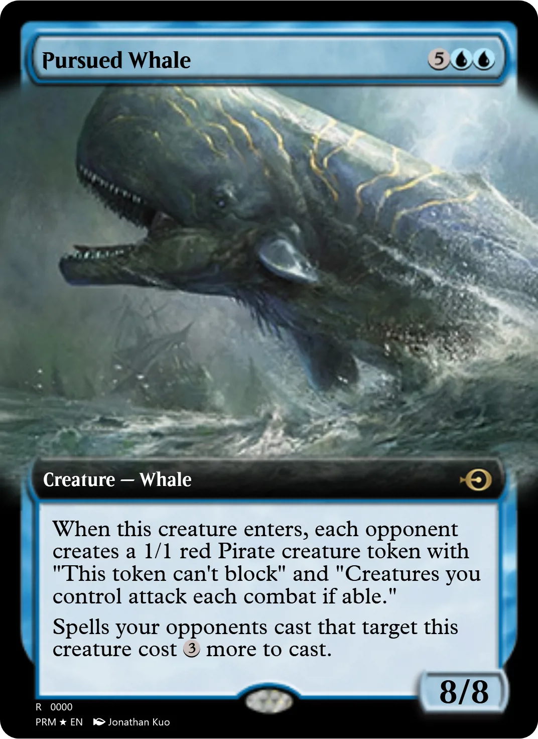 Pursued Whale