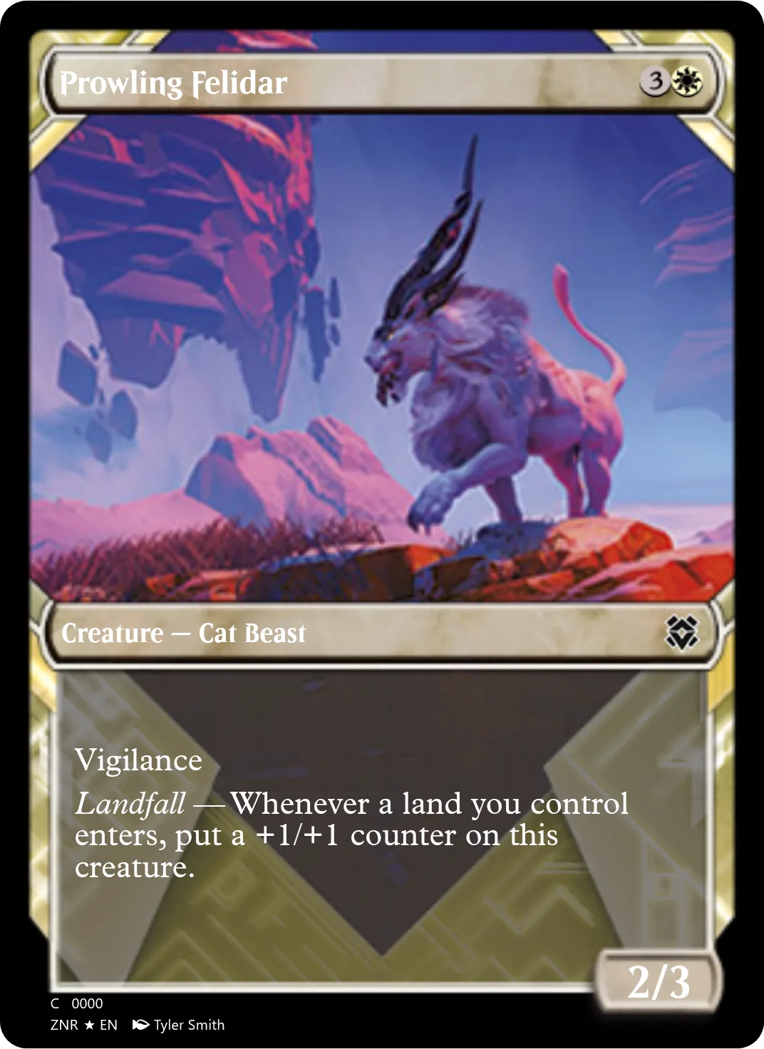 Prowling Felidar