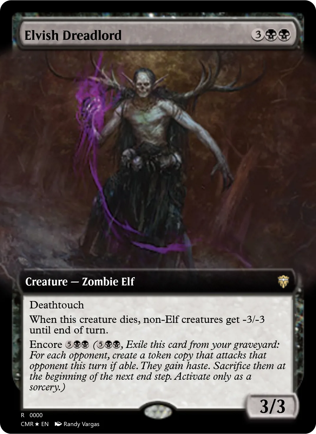 Elvish Dreadlord