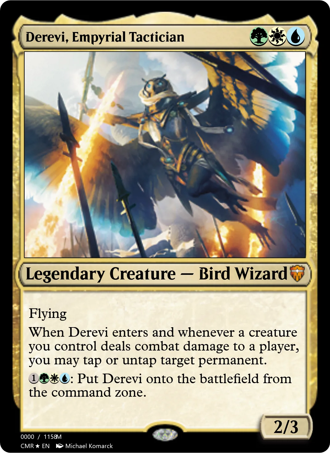 Derevi, Empyrial Tactician