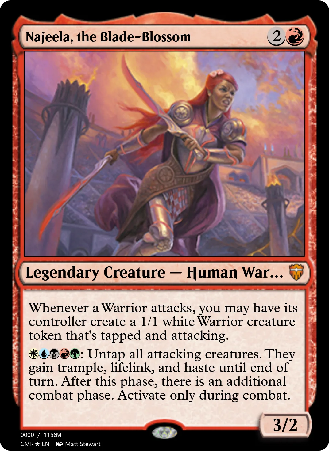 Najeela, the Blade-Blossom
