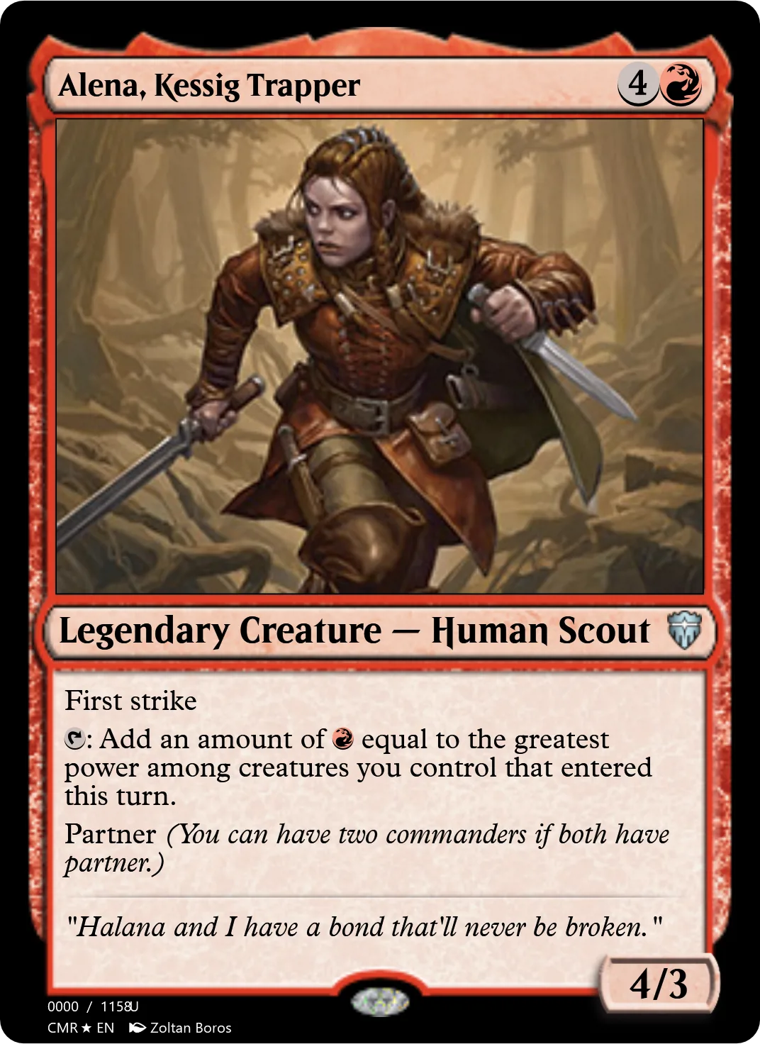 Alena, Kessig Trapper