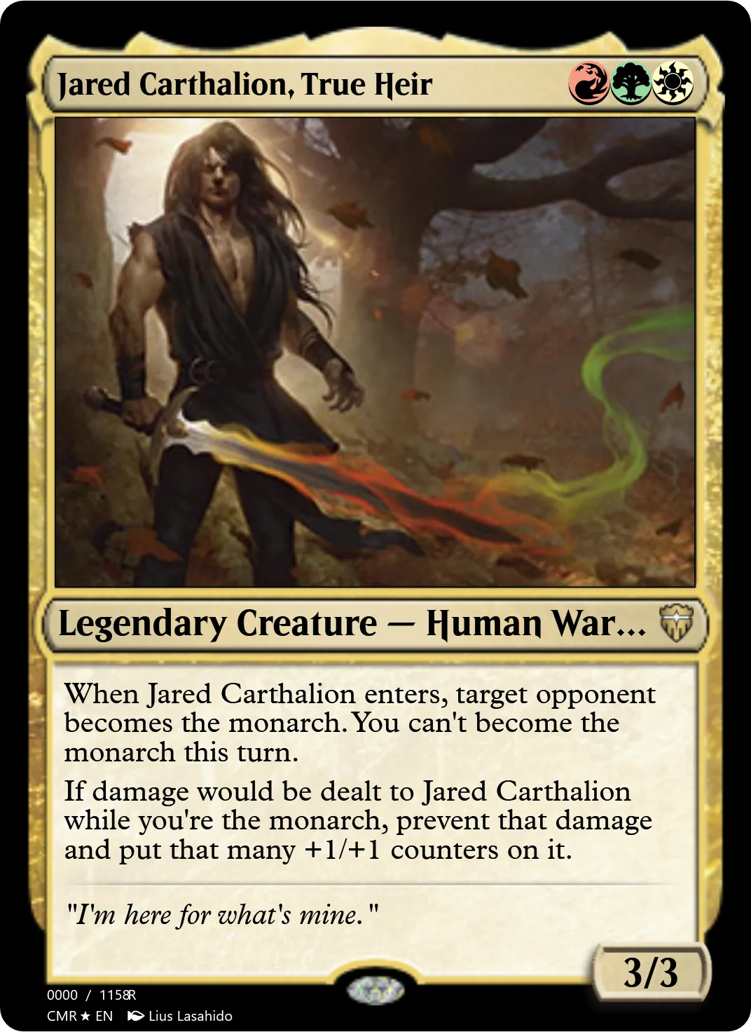 Jared Carthalion, True Heir