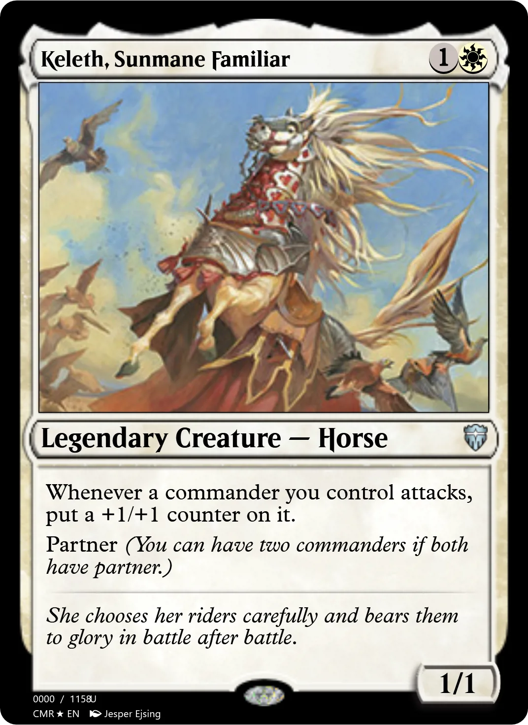 Keleth, Sunmane Familiar