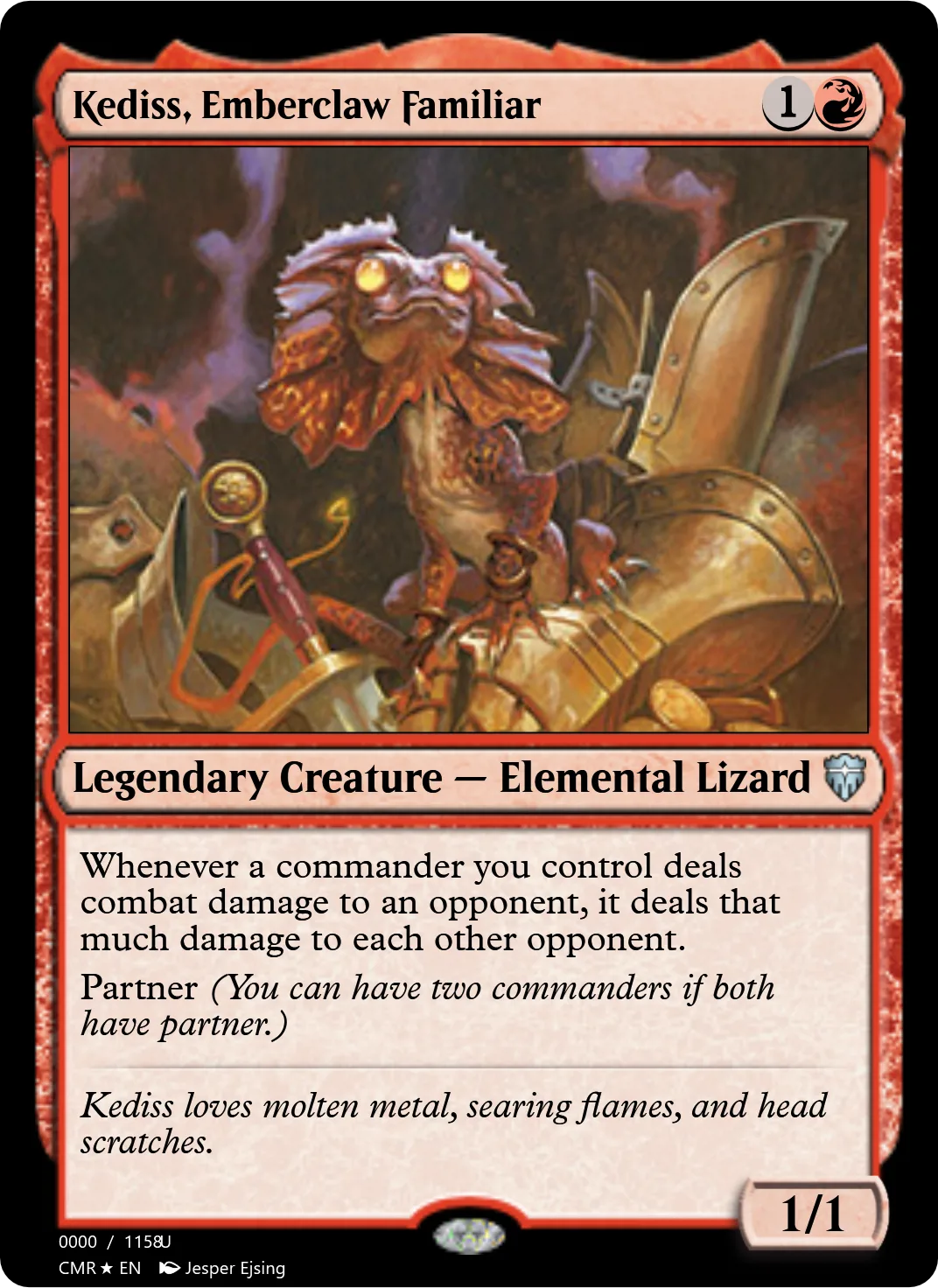 Kediss, Emberclaw Familiar