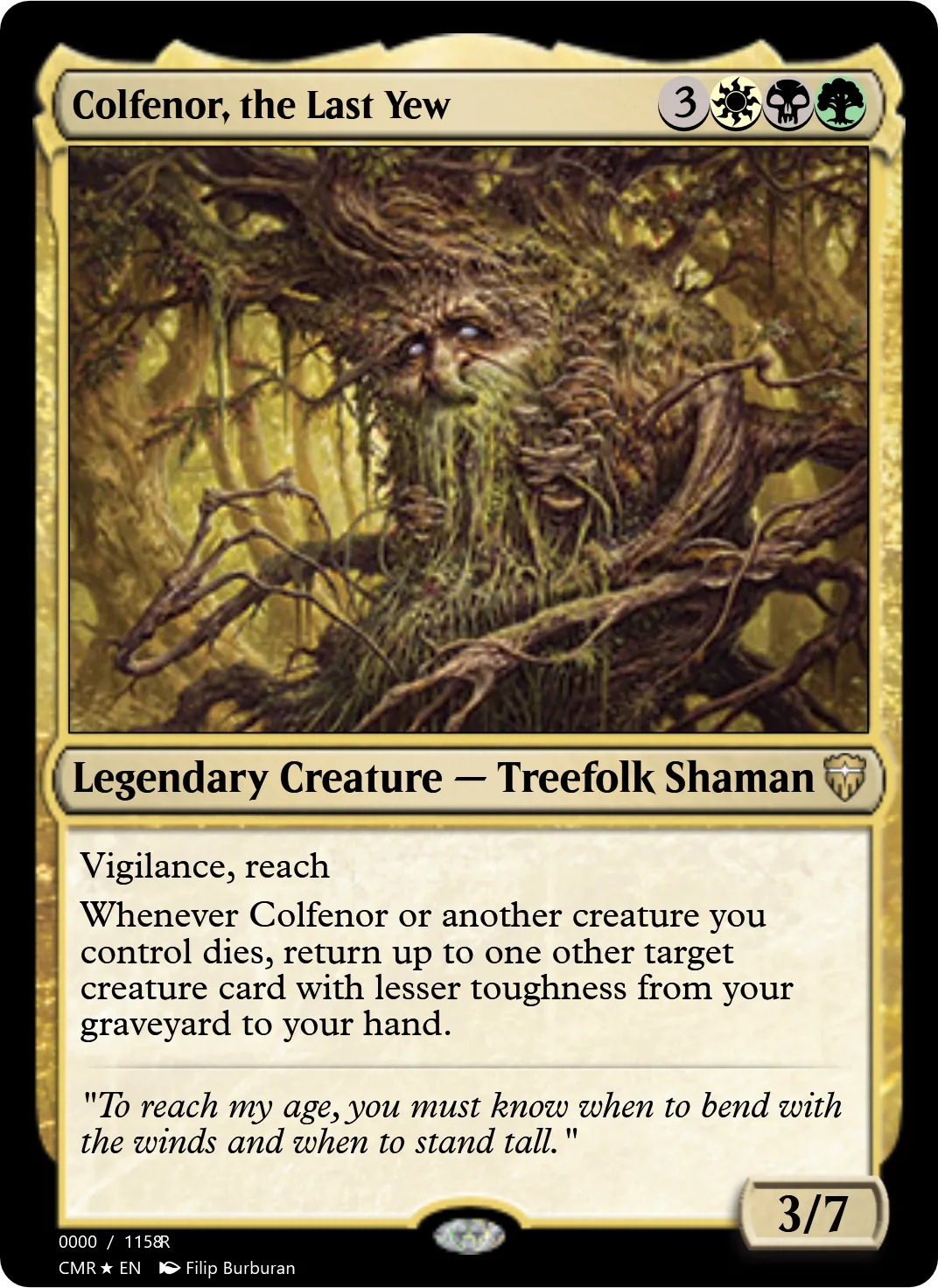 Colfenor, the Last Yew