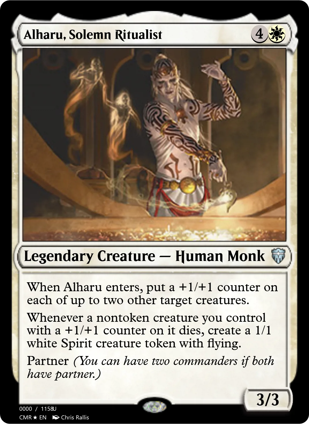 Alharu, Solemn Ritualist