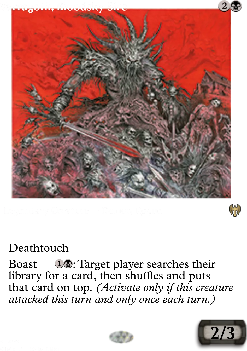 Varragoth, Bloodsky Sire