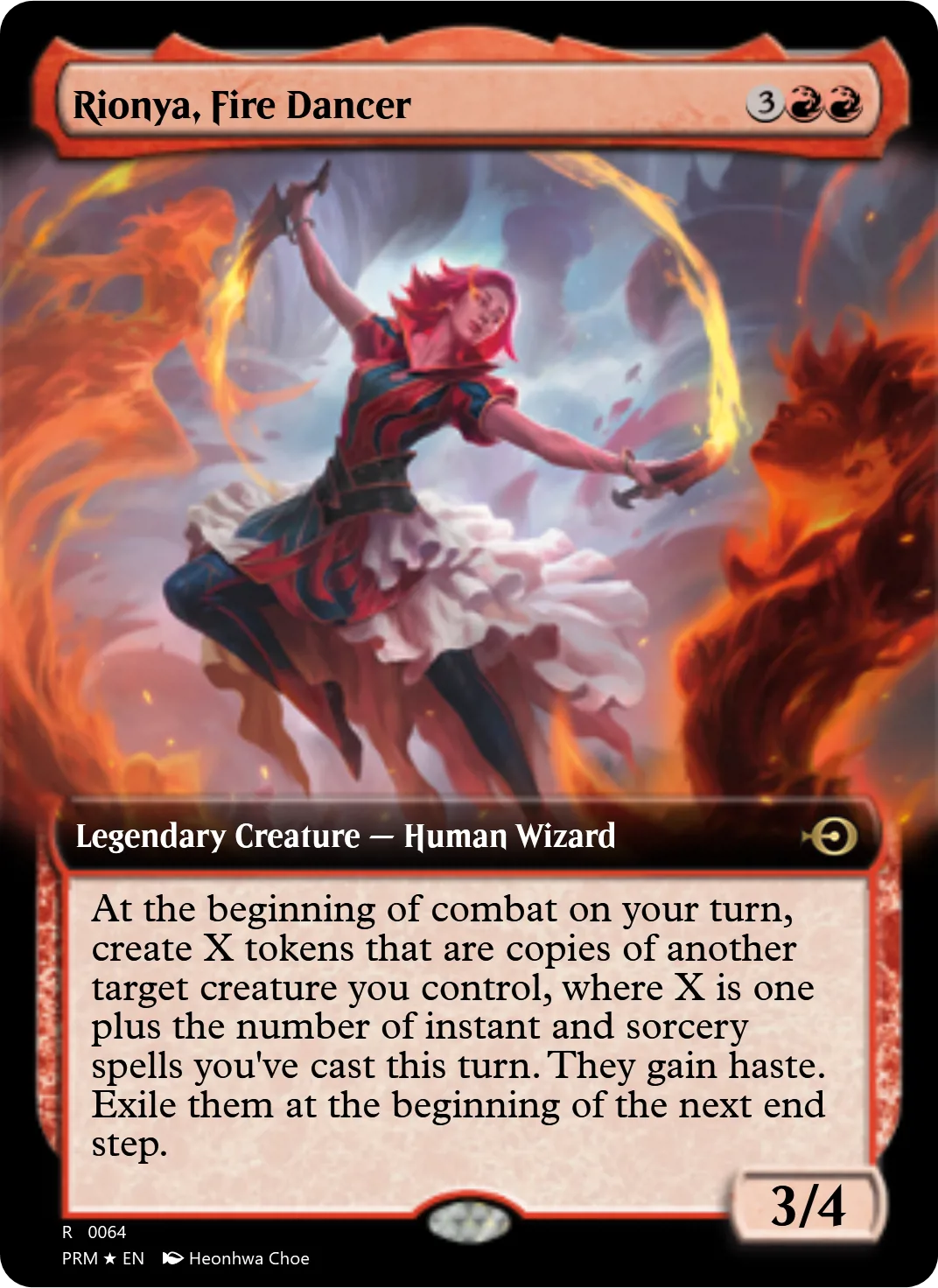 Rionya, Fire Dancer