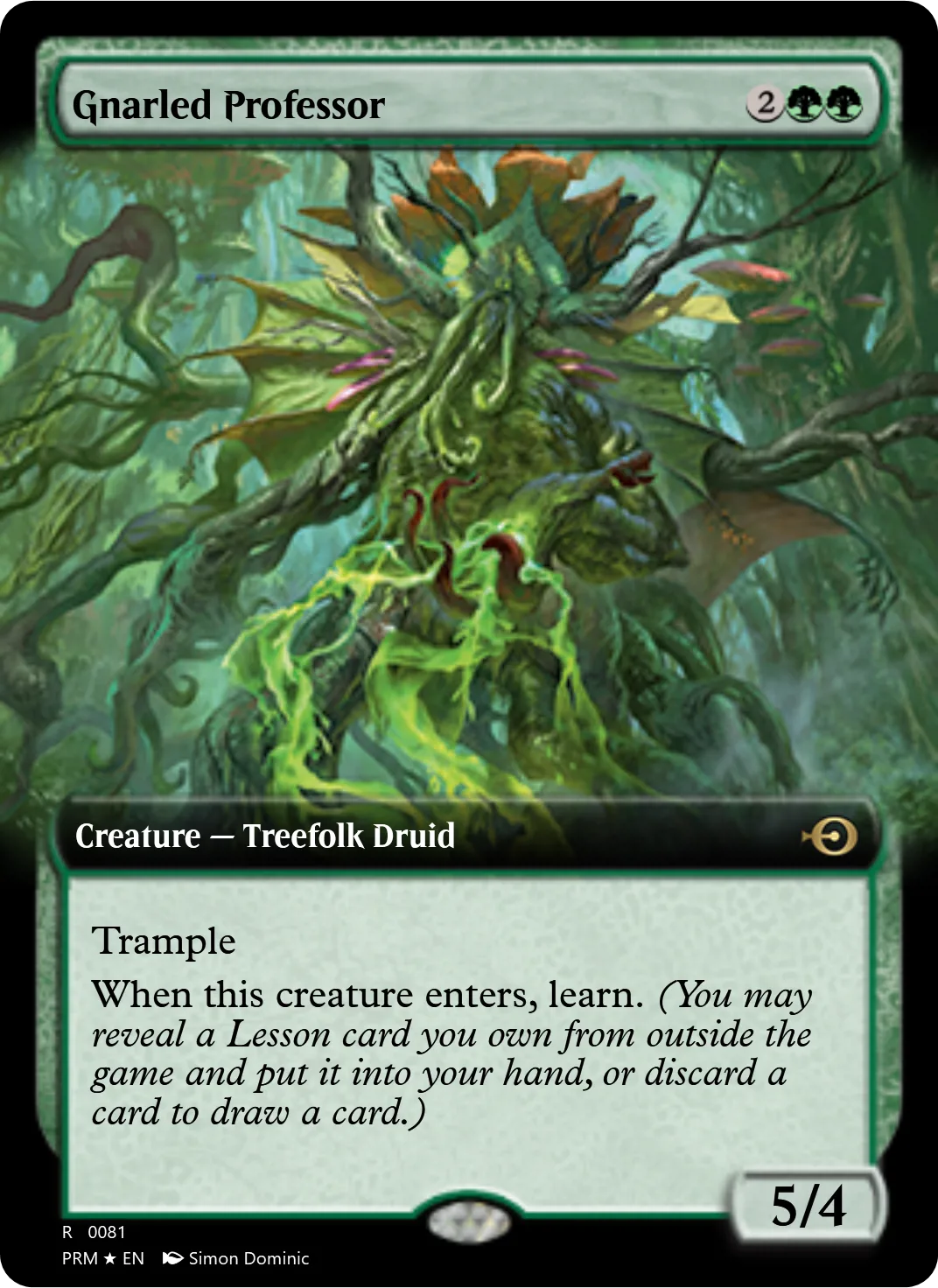 Gnarled Professor