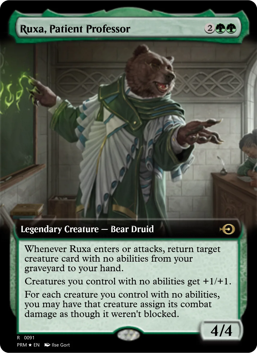 Ruxa, Patient Professor