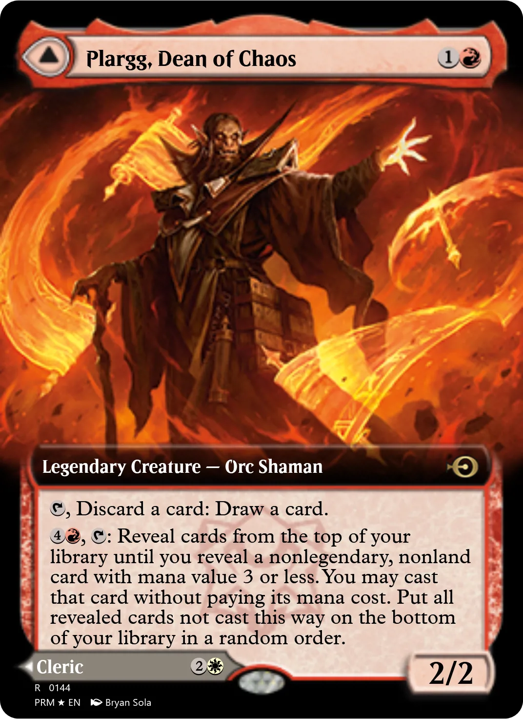 Plargg, Dean of Chaos