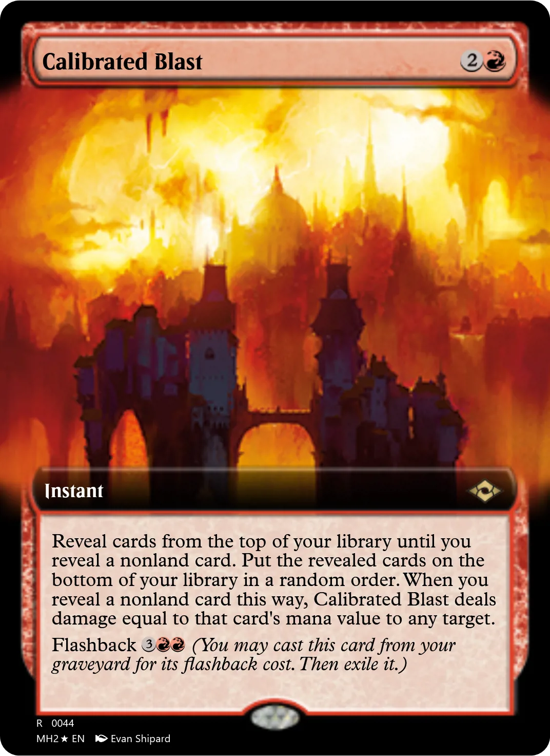 Calibrated Blast