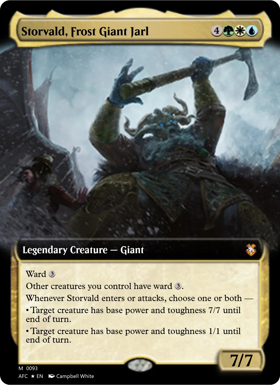 Storvald, Frost Giant Jarl