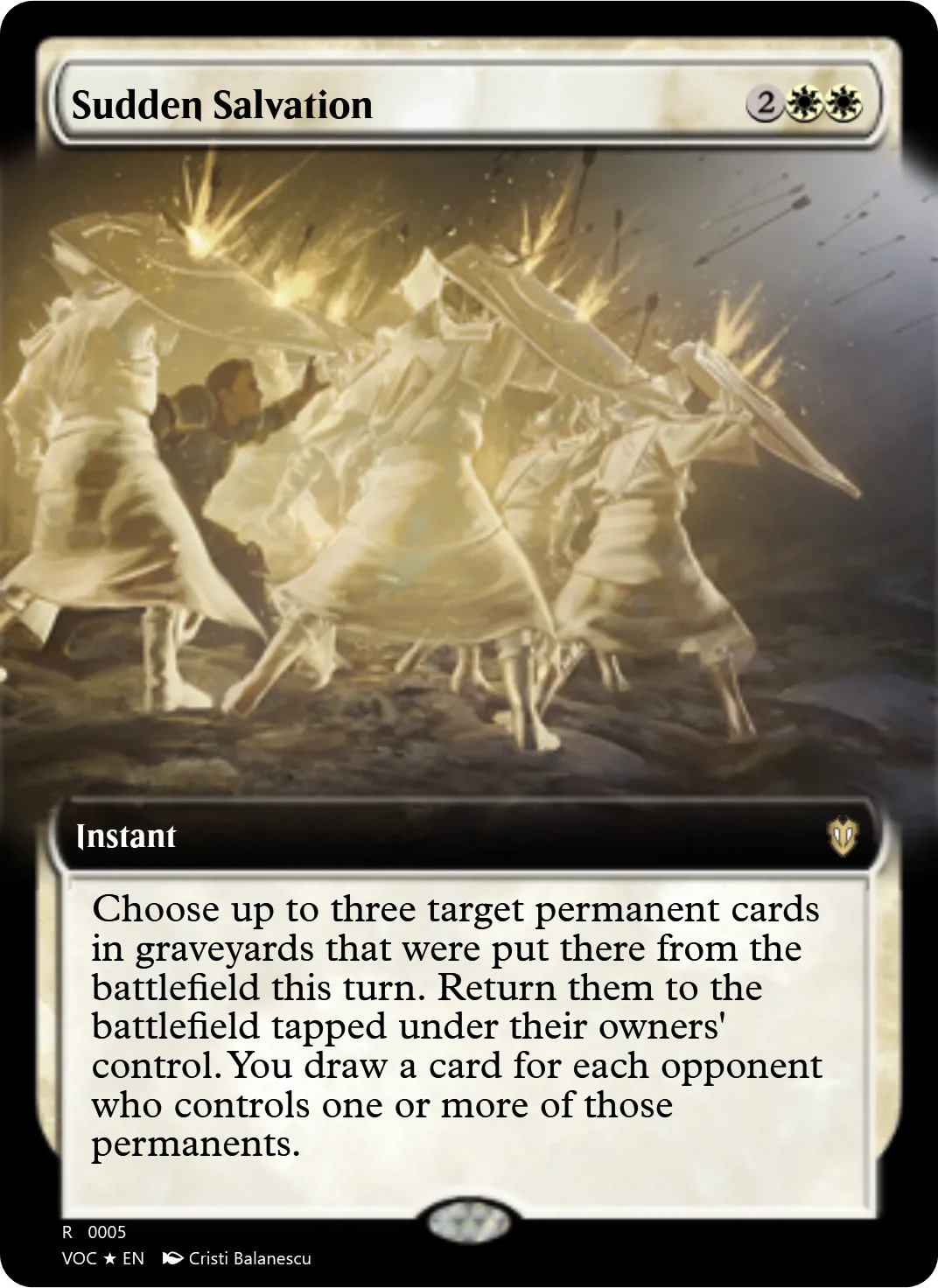 Sudden Salvation