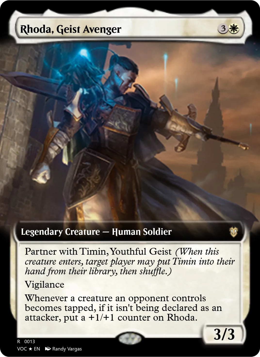 Rhoda, Geist Avenger