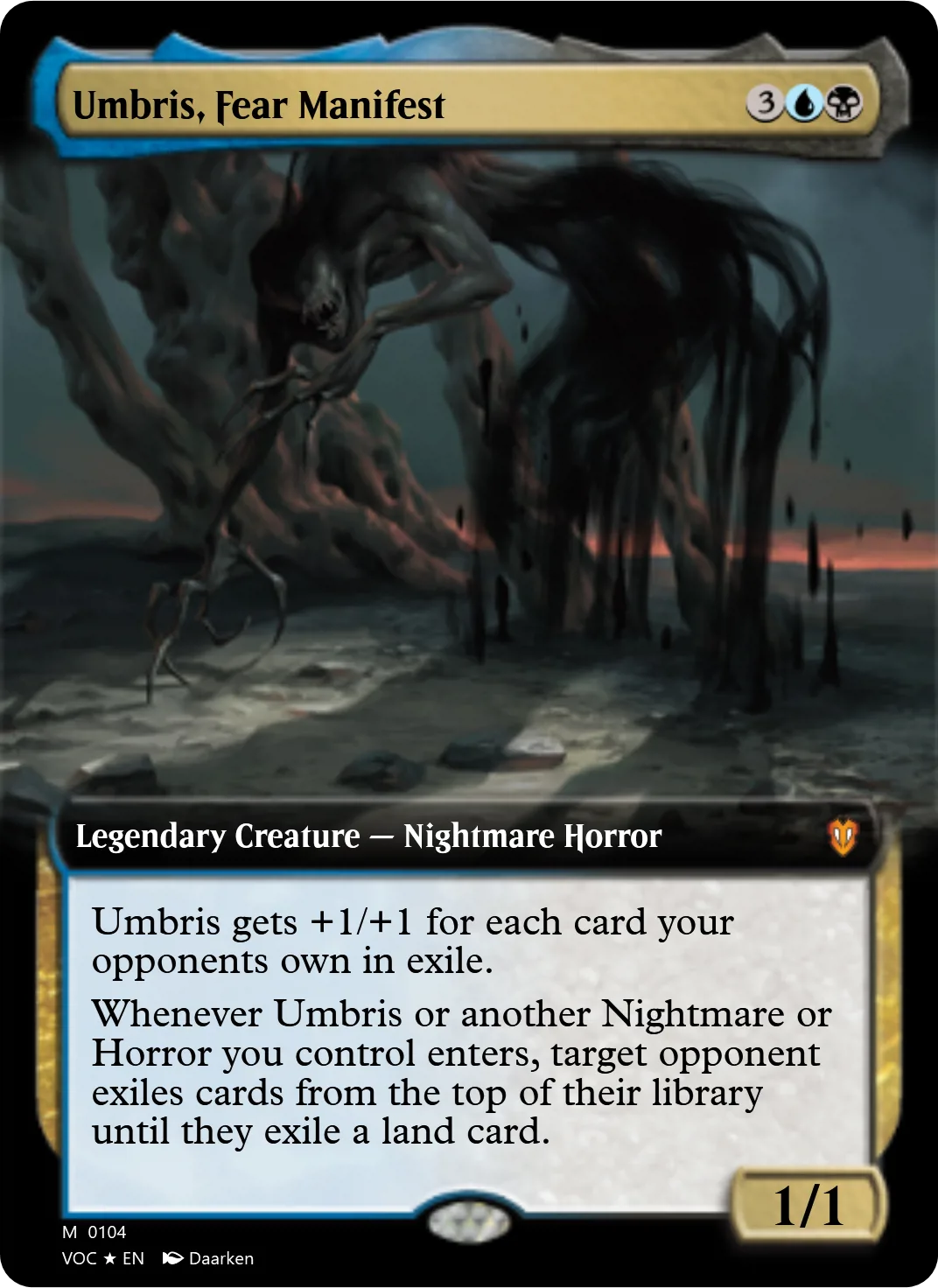 Umbris, Fear Manifest